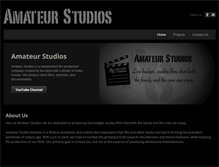 Tablet Screenshot of amateurstudios.com